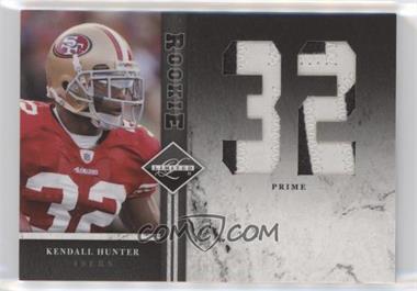 2011 Panini Limited - Rookie Jumbo Materials - Jersey Number Prime #15 - Kendall Hunter /10