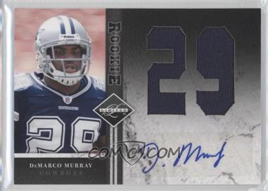 2011 Panini Limited - Rookie Jumbo Materials - Jersey Number Signatures #34 - DeMarco Murray /10