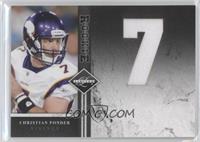 Christian Ponder #/49