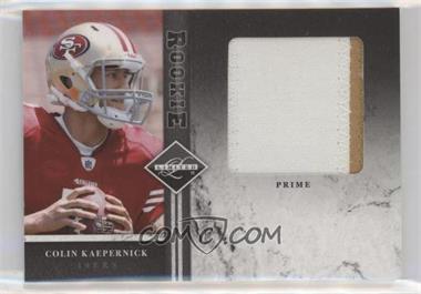 2011 Panini Limited - Rookie Jumbo Materials - Prime #36 - Colin Kaepernick /10 [EX to NM]