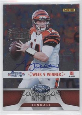 2011 Panini Pepsi Rookie of the Week '11 - [Base] - Autographs Father's Day #9 - Andy Dalton /5