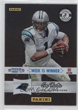 2011 Panini Pepsi Rookie of the Week '11 - [Base] #15 - Cam Newton (Totally Certified)