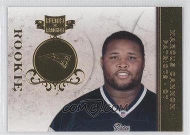 2011 Panini Plates & Patches - [Base] - Infinity Gold #151 - Marcus Cannon /50