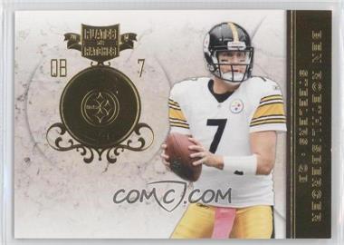 2011 Panini Plates & Patches - [Base] - Infinity Gold #30 - Ben Roethlisberger /50