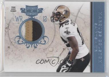 2011 Panini Plates & Patches - [Base] - Infinity Platinum Jersey Prime #56 - Marques Colston /50