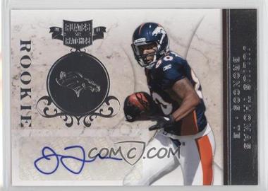 2011 Panini Plates & Patches - [Base] - Infinity Silver Signatures #143 - Julius Thomas /50