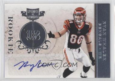 2011 Panini Plates & Patches - [Base] - Infinity Silver Signatures #170 - Ryan Whalen /100