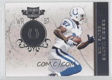 2011 Panini Plates & Patches - [Base] - Infinity Silver #87 - Reggie Wayne /100