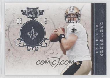 2011 Panini Plates & Patches - [Base] - Infinity Silver #9 - Drew Brees /100