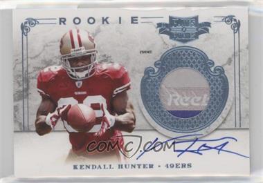 2011 Panini Plates & Patches - [Base] - Laundry Tag Prime #231 - RPS Rookie Jersey Autograph - Kendall Hunter /1