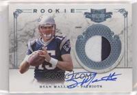 RPS Rookie Jersey Autograph - Ryan Mallett #/25