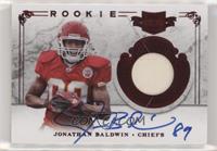RPS Rookie Jersey Autograph - Jonathan Baldwin [Poor to Fair] #/499