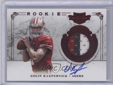 2011 Panini Plates & Patches - [Base] #212 - RPS Rookie Jersey Autograph - Colin Kaepernick /499