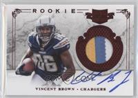 RPS Rookie Jersey Autograph - Vincent Brown #/499