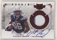 RPS Rookie Jersey Autograph - Vincent Brown #/499