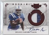 RPS Rookie Jersey Autograph - Delone Carter #/499