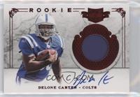 RPS Rookie Jersey Autograph - Delone Carter [EX to NM] #/499