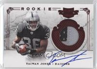 RPS Rookie Jersey Autograph - Taiwan Jones #/499