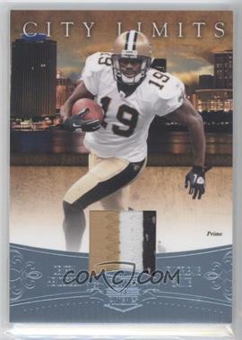 2011 Panini Plates & Patches - City Limits - Materials Prime #17 - Devery Henderson /50
