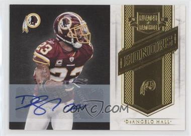 2011 Panini Plates & Patches - Honors - Signatures #14 - DeAngelo Hall /25
