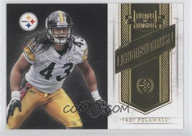 2011 Panini Plates & Patches - Honors #8 - Troy Polamalu /249