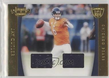 2011 Panini Plates & Patches - NFL Equipment - Combos #11 - Jay Cutler /50
