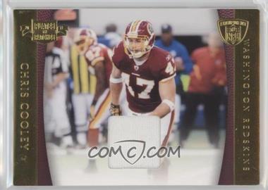 2011 Panini Plates & Patches - NFL Equipment #3 - Chris Cooley /150