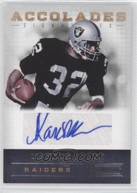 2011 Panini Playbook - Accolades Signatures #24 - Marcus Allen /49