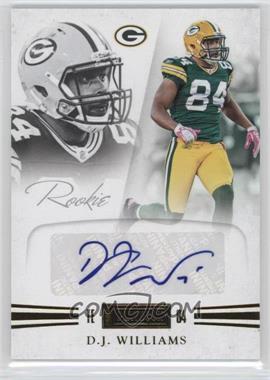 2011 Panini Playbook - [Base] - Gold #61 - Rookie - D.J. Williams /49