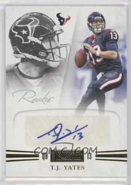 2011 Panini Playbook - [Base] - Gold #86 - Rookie - T.J. Yates /49