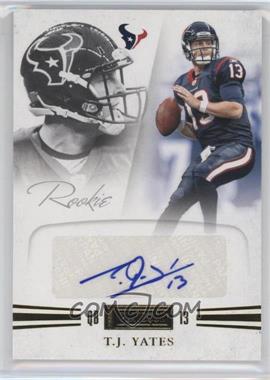 2011 Panini Playbook - [Base] - Gold #86 - Rookie - T.J. Yates /49