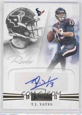 2011 Panini Playbook - [Base] - Gold #86 - Rookie - T.J. Yates /49