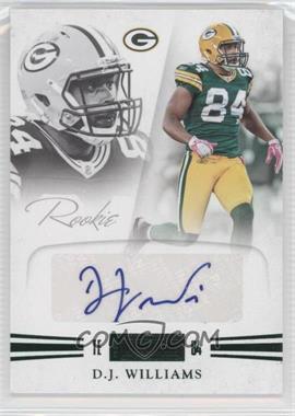 2011 Panini Playbook - [Base] - Green #61 - Rookie - D.J. Williams /5