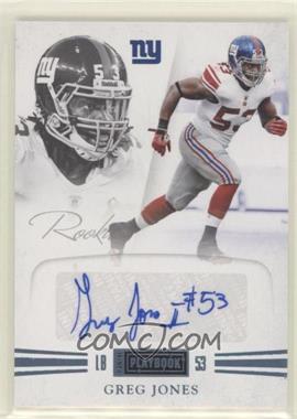 2011 Panini Playbook - [Base] - Platinum #66 - Rookie - Greg Jones /25