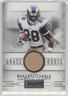 2011 Panini Playbook - Grass Roots Materials - Missing Serial Number #44 - Marshall Faulk