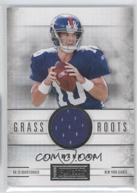2011 Panini Playbook - Grass Roots Materials #25 - Eli Manning /49
