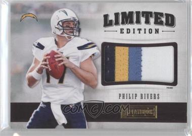2011 Panini Playbook - Limited Edition Materials - Prime #11 - Philip Rivers /25