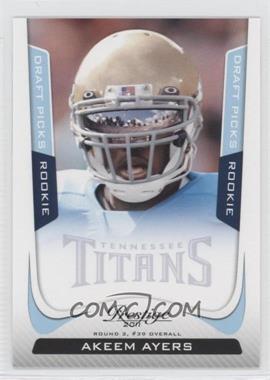 2011 Panini Prestige - [Base] - Draft Picks Light Blue #205 - Akeem Ayers /999