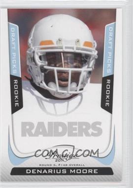 2011 Panini Prestige - [Base] - Draft Picks Light Blue #234 - Denarius Moore /999