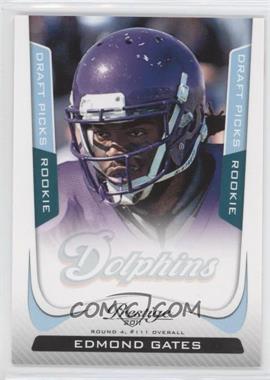 2011 Panini Prestige - [Base] - Draft Picks Light Blue #239 - Edmond Gates /999