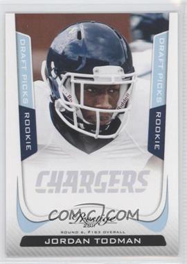 2011 Panini Prestige - [Base] - Draft Picks Light Blue #254 - Jordan Todman /999