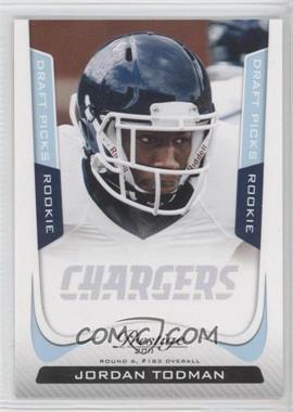 2011 Panini Prestige - [Base] - Draft Picks Light Blue #254 - Jordan Todman /999