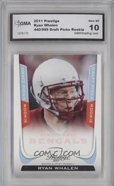 2011 Panini Prestige - [Base] - Draft Picks Light Blue #287 - Ryan Whalen /999 [Encased]