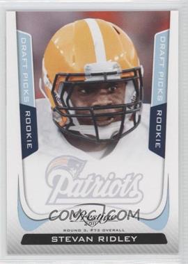 2011 Panini Prestige - [Base] - Draft Picks Light Blue #292 - Stevan Ridley /999