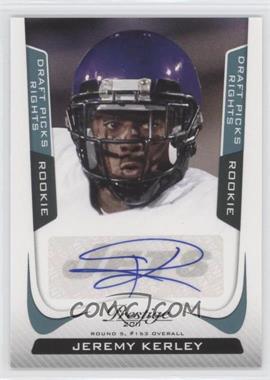 2011 Panini Prestige - [Base] - Draft Picks Rights Signatures #249 - Jeremy Kerley /799