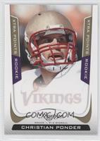 Christian Ponder #/250