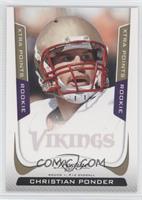 Christian Ponder #/250