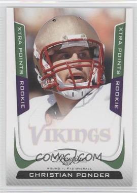 2011 Panini Prestige - [Base] - Xtra Points Green #219 - Christian Ponder /25