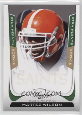 2011 Panini Prestige - [Base] - Xtra Points Green #266 - Martez Wilson /25