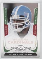 Quan Sturdivant #/25